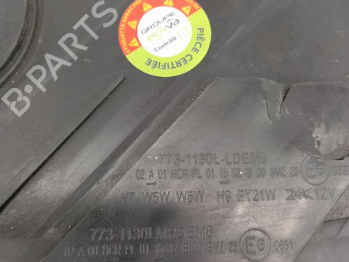 Left headlight VOLVO V50 (545) 1.6 D | BP31624968C28 