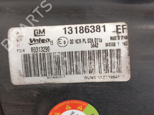 Left headlight OPEL CORSA D (S07) 1.4 (L08, L68) | BP31883611C28 