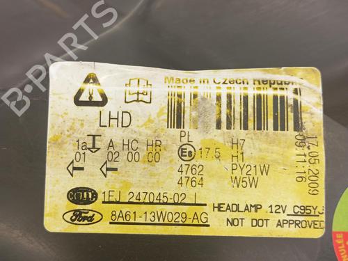 Right headlight FORD FIESTA VI (CB1, CCN) 1.4 TDCi | BP38607667C29 - Image 2