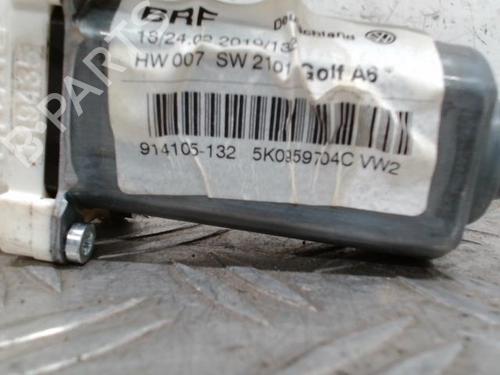 Rudehejsemotor bagstkærm højre VW GOLF VI (5K1) 1.6 TDI | BP28340553E22 