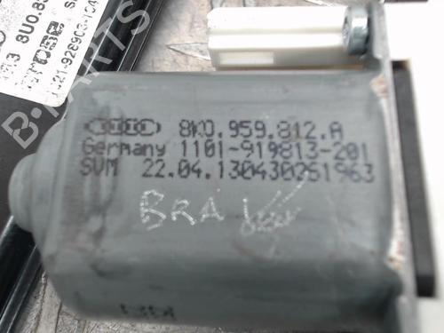 Used Rear right window mechanism AUDI Q3 (8UB, 8UG) 2.0 TDI quattro (177 hp) 28341997