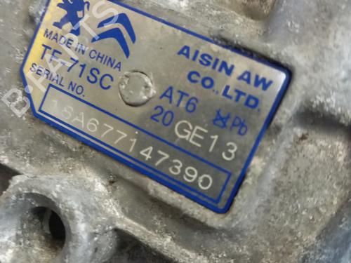 Gearbox CITROËN C3 III (SX) 1.2 THP 110 (SXHNPS, SXHNZT, SXHNZ6) | BP31853594M3