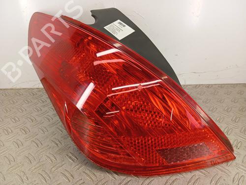 Used Left taillight PEUGEOT 308 I (4A_, 4C_) 1.6 HDi (109 hp) 30933376