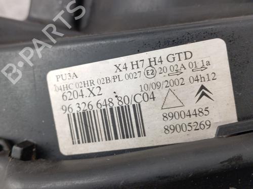 Left headlight CITROËN C5 I (DC_) 1.8 16V (DC6FZB, DC6FZE) | BP31802121C28