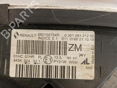 Right headlight RENAULT CAPTUR I (J5_, H5_) 0.9 TCe 90 | BP40439862C29 - Image 2