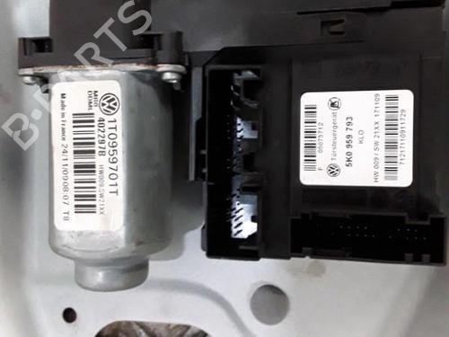 Front left window mechanism VW CADDY III Box Body/MPV (2KA, 2KH, 2CA, 2CH) 1.9 TDI | BP28340344C22