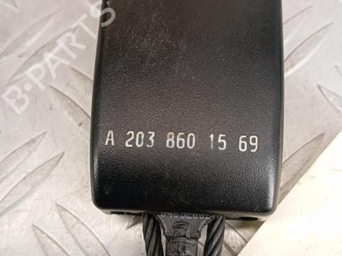 Used Seat buckle Seat buckle MERCEDES-BENZ C-CLASS Coupe (CL203) C 180 (203.735) (129 hp) 39961020 39961020