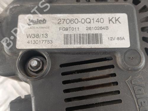 Alternator TOYOTA YARIS (_P13_) 1.0 (KSP130_, KSP130) | BP29438069M7 