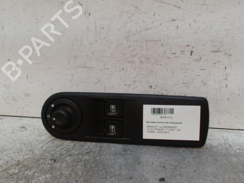 Used Left front window switch RENAULT CLIO IV (BH_) 1.5 dCi 75 (75 hp) 28340879