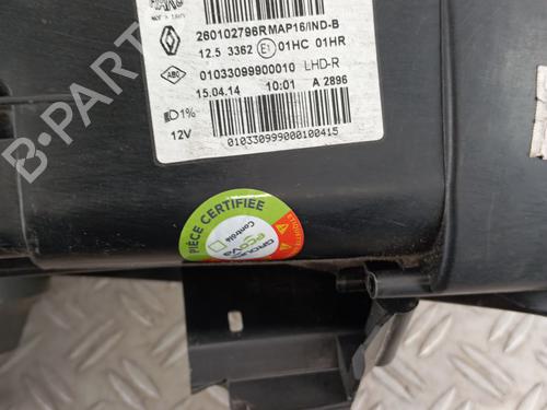 Højre forlygte RENAULT CLIO IV (BH_) 1.2 TCe 120 (BHM0) | BP29610304C29