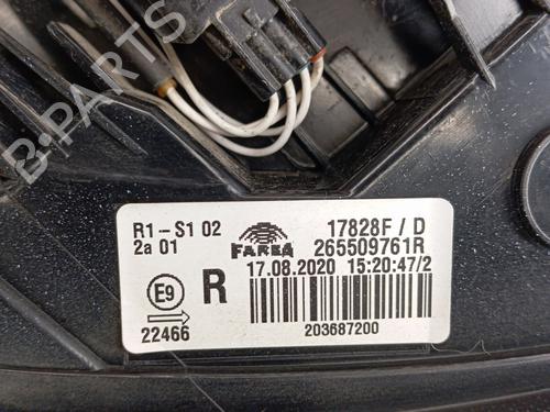 Used Right taillight Right taillight RENAULT CLIO V (B7_) 1.0 SCe 75 (B7M5) (72 hp) 28345610 28345610