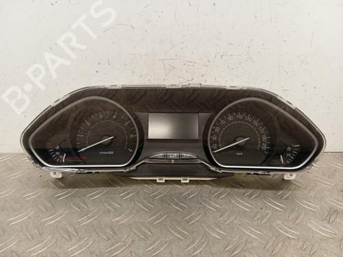 Used Instrument cluster PEUGEOT 208 I (CA_, CC_) 1.2 VTI 82 (82 hp) 28343585