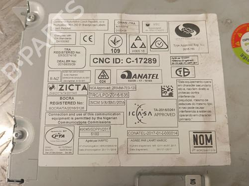 Multifunctionele display PEUGEOT 2008 I (CU_) 1.2 THP 110 / PureTech 110 | BP29915415C48