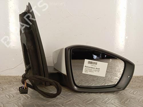 Used Right mirror VW POLO V (6R1, 6C1) 1.2 TSI 16V (90 hp) 28413994