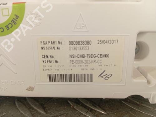 Instrument cluster PEUGEOT 308 SW II (LC_, LJ_, LR_, LX_, L4_) 1.6 BlueHDi 120 | BP29851563C47 