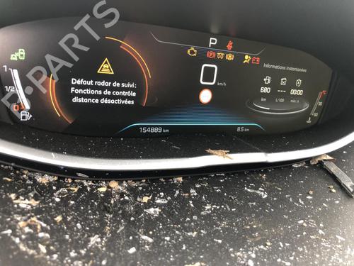 Used Instrument cluster PEUGEOT 3008 II SUV (MC_, MR_, MJ_, M4_) 1.6 BlueHDi 120 (120 hp) 28349115