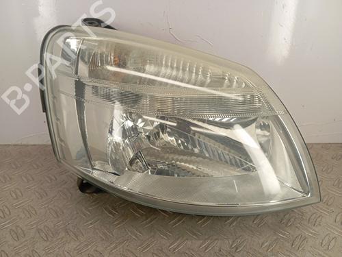 Used Right headlight PEUGEOT PARTNER Box Body/MPV (5_, G_) 1.9 D (69 hp) 30181352
