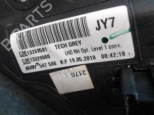 right-mirror-opel-insignia-a-g09-2008-2009-2010-2011-2012-2013-2014-2015-2016-2017-28342337 main image