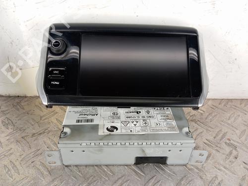 Used Display monitor PEUGEOT 208 I (CA_, CC_) 1.6 HDi / BlueHDi 75 (75 hp) 28347204
