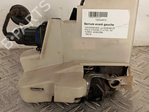 Used Front left lock VW POLO (9N_, 9A_) 1.4 TDI (70 hp) 28345481