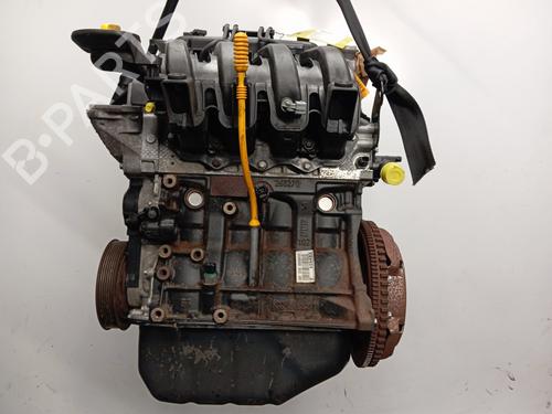 Used Engine RENAULT CLIO III (BR0/1, CR0/1) 1.2 16V Hi-Flex (BR1U, CR1U) (75 hp) 30772913