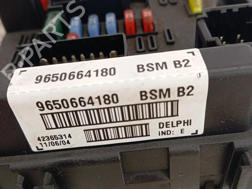 Fuse box PEUGEOT 307 (3A/C) 2.0 HDi 110 | BP29760385E1