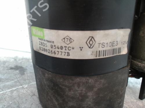 Used Starter Starter RENAULT MEGANE II (BM0/1_, CM0/1_) 1.4 16V (BM0B, CM0B) (98 hp) 28342362 28342362