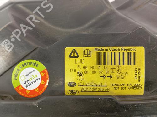 Used Left headlight Left headlight FORD FIESTA VI (CB1, CCN) 1.4 TDCi (70 hp) 33239955 33239955