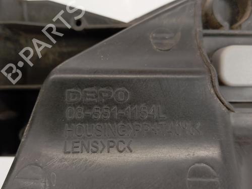 Left headlight RENAULT LAGUNA II Grandtour (KG0/1_) 1.9 dCi | BP29072434C28 