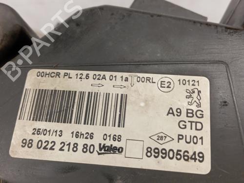 Used Left headlight Left headlight PEUGEOT 208 I (CA_, CC_) 1.4 HDi (68 hp) 35930552 35930552