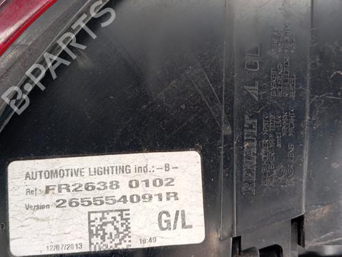 Left taillight RENAULT CLIO IV (BH_) 1.5 dCi 75 | BP28421753C34 