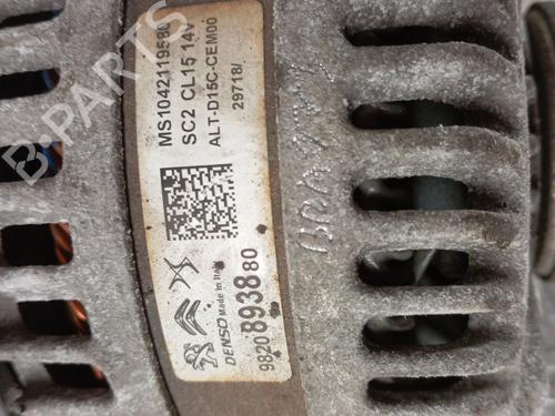 Alternator PEUGEOT 208 I (CA_, CC_) 1.5 BlueHDI 100 | BP28345498M7 