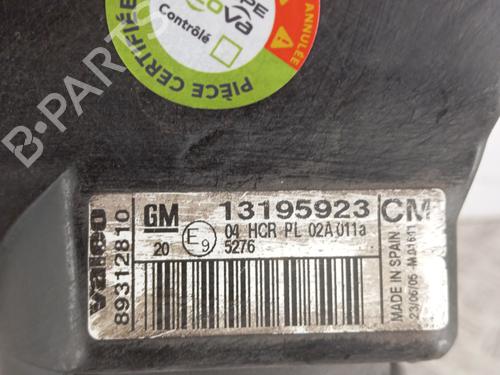 Left headlight OPEL CORSA C (X01) 1.3 CDTI (F08, F68) | BP35930919C28 - Image 5