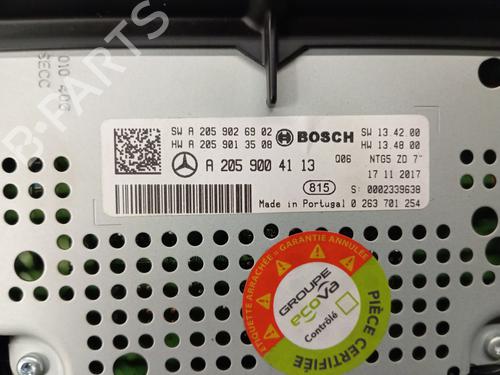 Display monitor MERCEDES-BENZ C-CLASS T-Model (S205) C 180 BlueTEC / d (205.236) | BP28343210C48 