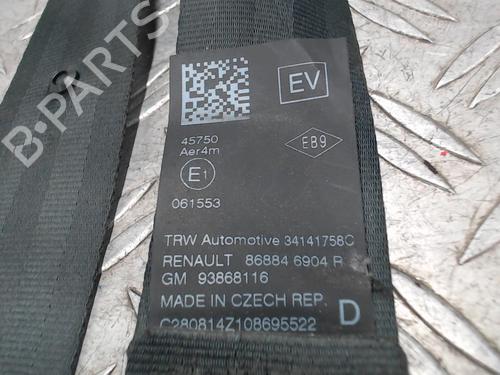 Front right seatbelt RENAULT TRAFIC III Van (FG_) 1.6 dCi 115 (FGMD) | BP28340389I25 - Image 3