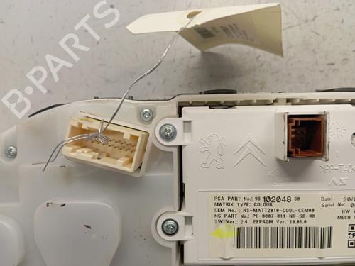Instrument cluster PEUGEOT 2008 I (CU_) 1.6 HDi | BP28346593C47 