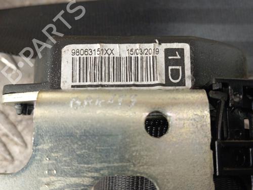 Front right seatbelt PEUGEOT 208 I (CA_, CC_) 1.5 BlueHDI 100 | BP32233606I25