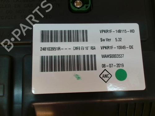 Kombiinstrument RENAULT ZOE (BFM_) ZOE (BFMC, BFMD) (136 hp) 28344684