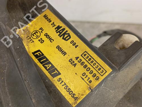 Right headlight FIAT DOBLO MPV (119_, 223_) 1.9 D Multijet | BP31332908C29 