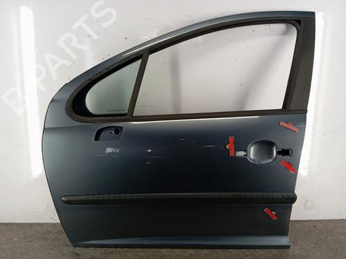 Used Left front door PEUGEOT 207 (WA_, WC_) 1.6 HDi (90 hp) 29336136