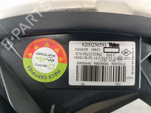 Right headlight RENAULT KANGOO Express (FC0/1_) 1.5 dCi (FC07, FC1R) | BP32428825C29 