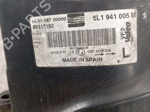 Left headlight SEAT CORDOBA (6L2) 1.4 TDI | BP32723308C28 - Image 6