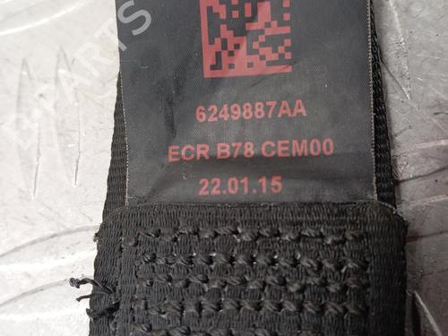 Front right seatbelt CITROËN C4 Picasso II 2.0 BlueHDi 150 | BP40439835I25 - Image 3