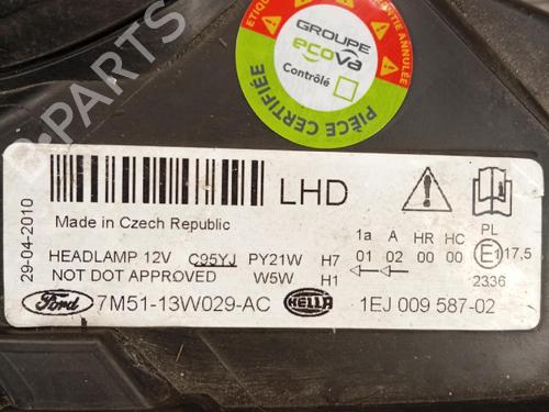 Right headlight FORD C-MAX (DM2) 1.8 TDCi | BP40595570C29 - Image 6
