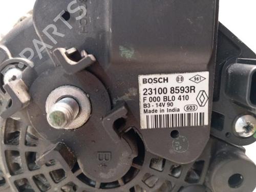 Used Alternator Alternator RENAULT CLIO IV (BH_) 0.9 TCe 90 (BHNF, BHMA, BHMH, BHJK, BHJR) (90 hp) 28347564 28347564