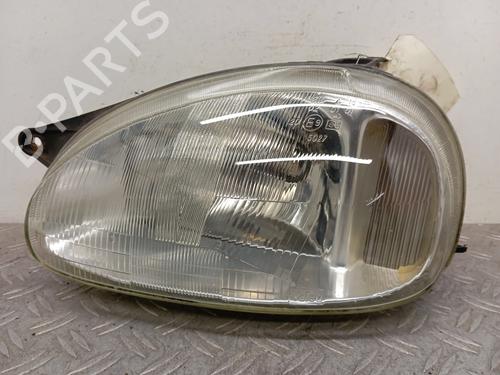 Used Left headlight OPEL CORSA B (S93) 1.2 i (F08, F68, M68) (45 hp) 28339049