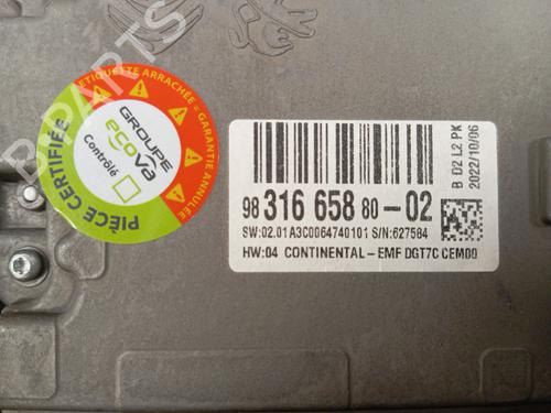 Display monitor PEUGEOT EXPERT Van (V_) 2.0 BlueHDi 180 | BP30161879C48