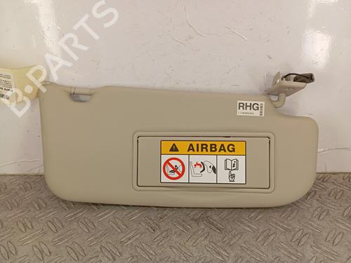 Used Right sun visor RENAULT KADJAR (HA_, HL_) 1.2 TCe 130 (HLMR) (130 hp) 29285575