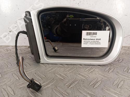 Used Right mirror Right mirror MERCEDES-BENZ C-CLASS Coupe (CL203) C 180 (203.735) (129 hp) 39904249 39904249