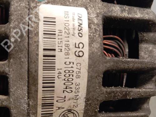 Used Alternator Alternator FIAT PANDA (169_) 1.2 LPG (169CXF1A) (69 hp) 28347619 28347619